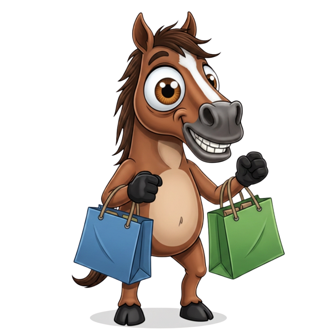 Gallop and Gain mascot